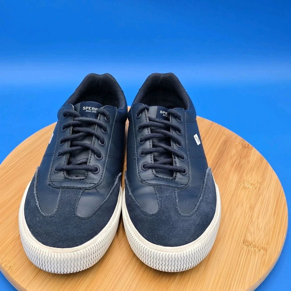 Sperry Top-Sider Pier Wave Refresh Leather Sneaker with Memory‎ Foam Women's 10